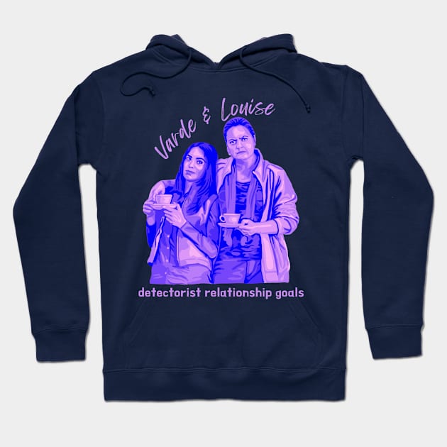 Varde & Louise Hoodie by Slightly Unhinged